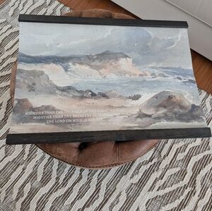 Rooted And  Grounded Custom Canvas Coastal Landscape Wall Art